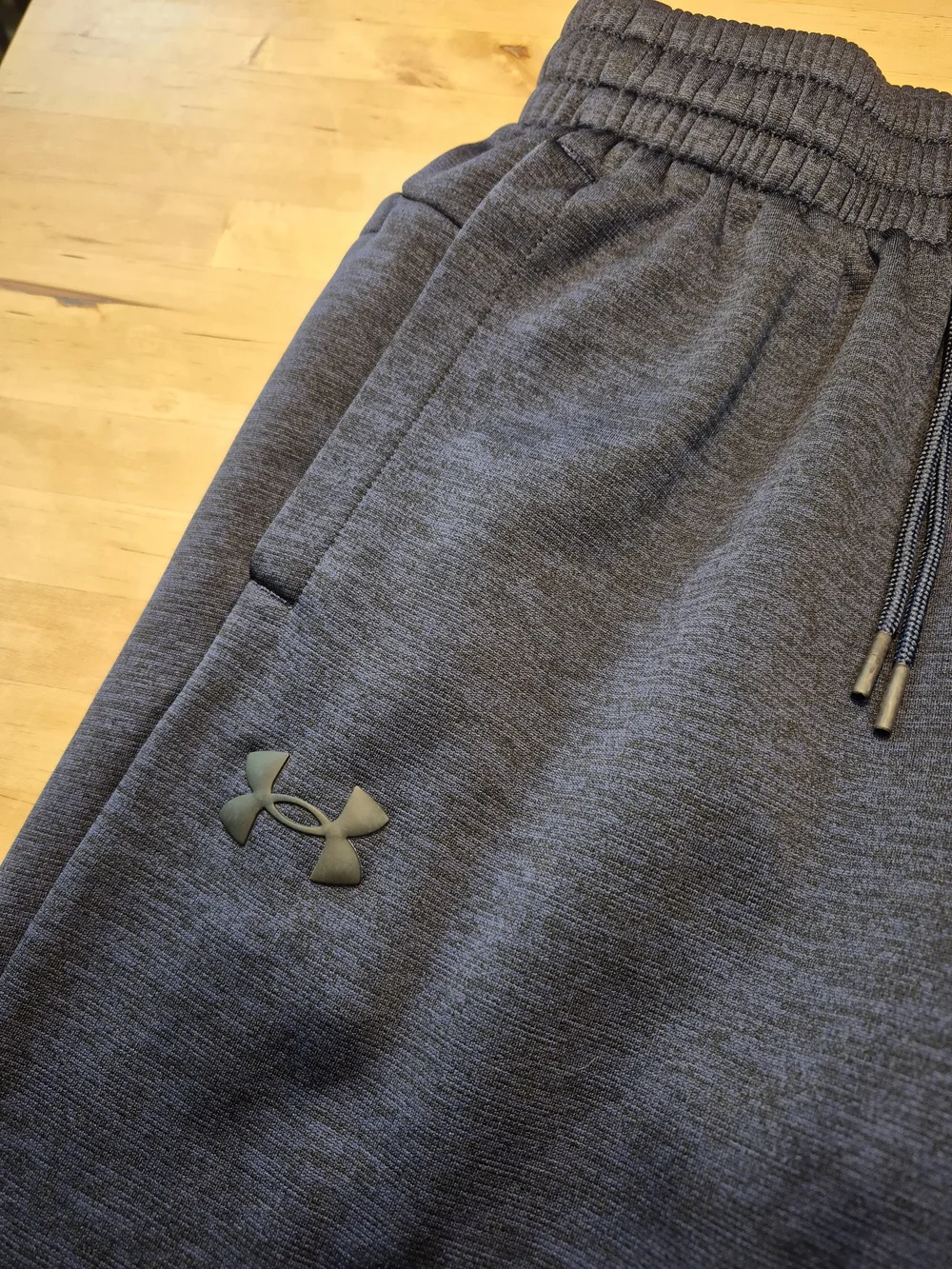Under Armour Men's Heather Blue Athletic Joggers